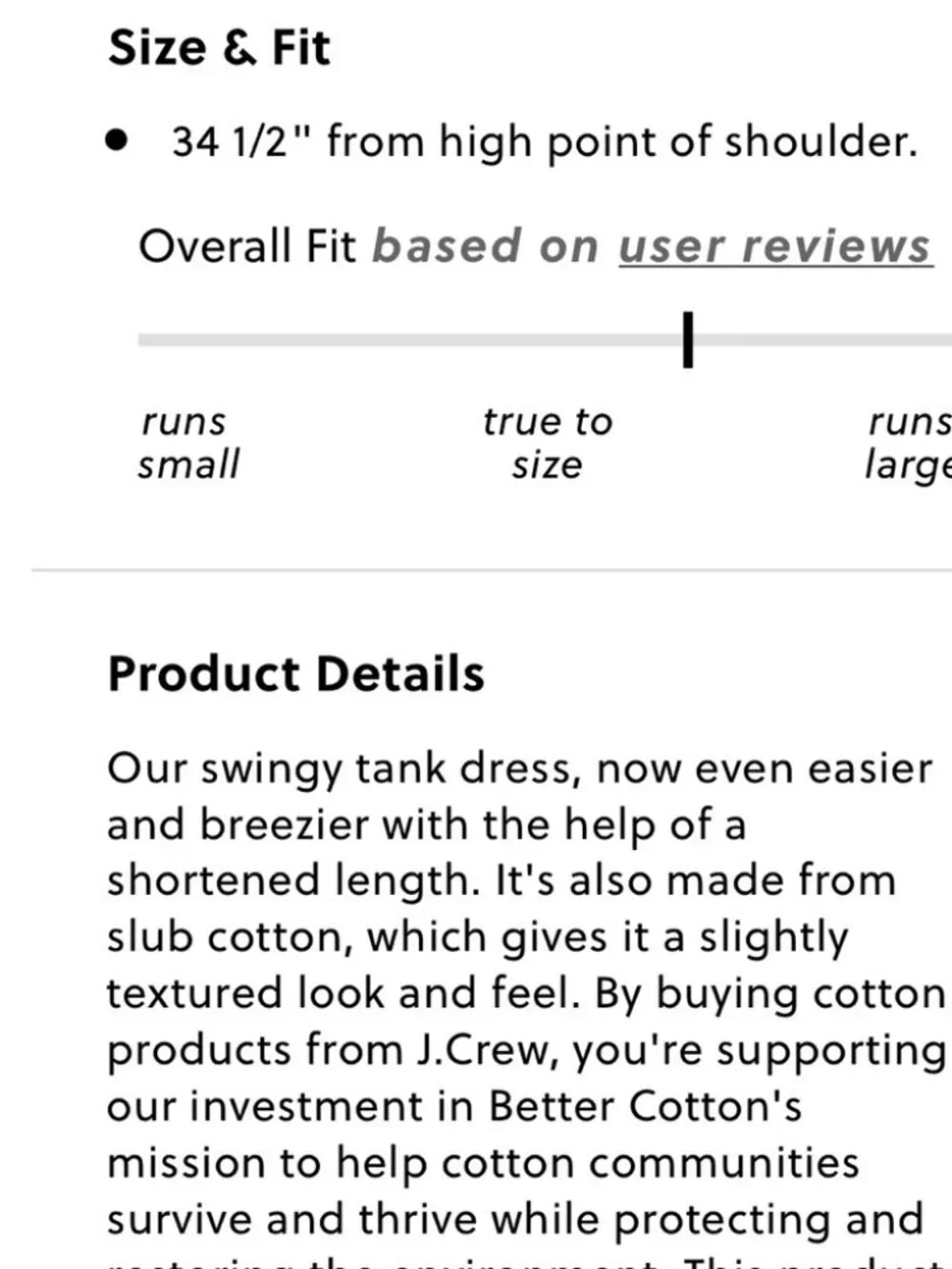 J.Crew Swingy Mini Tank Dress in Desert Sand